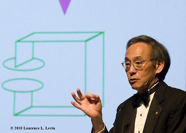 Secretary of Energy Steven Chu, LASERFEST :  : Washington D.C. Event Photographer | Laurence L. Levin Photography