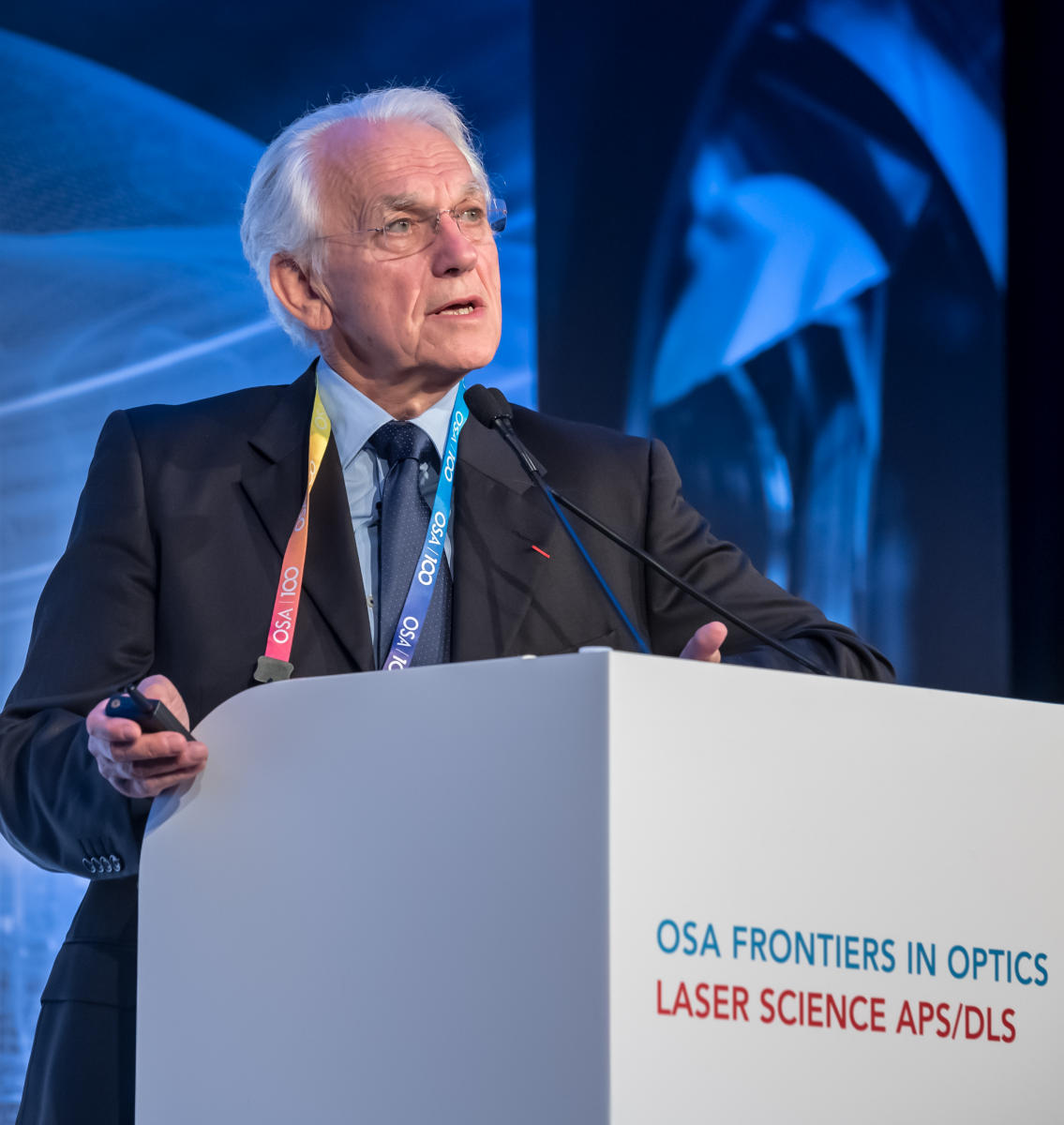 Nobel Laureate Gerard Mourou, The Optical Society  FIO LS Conference