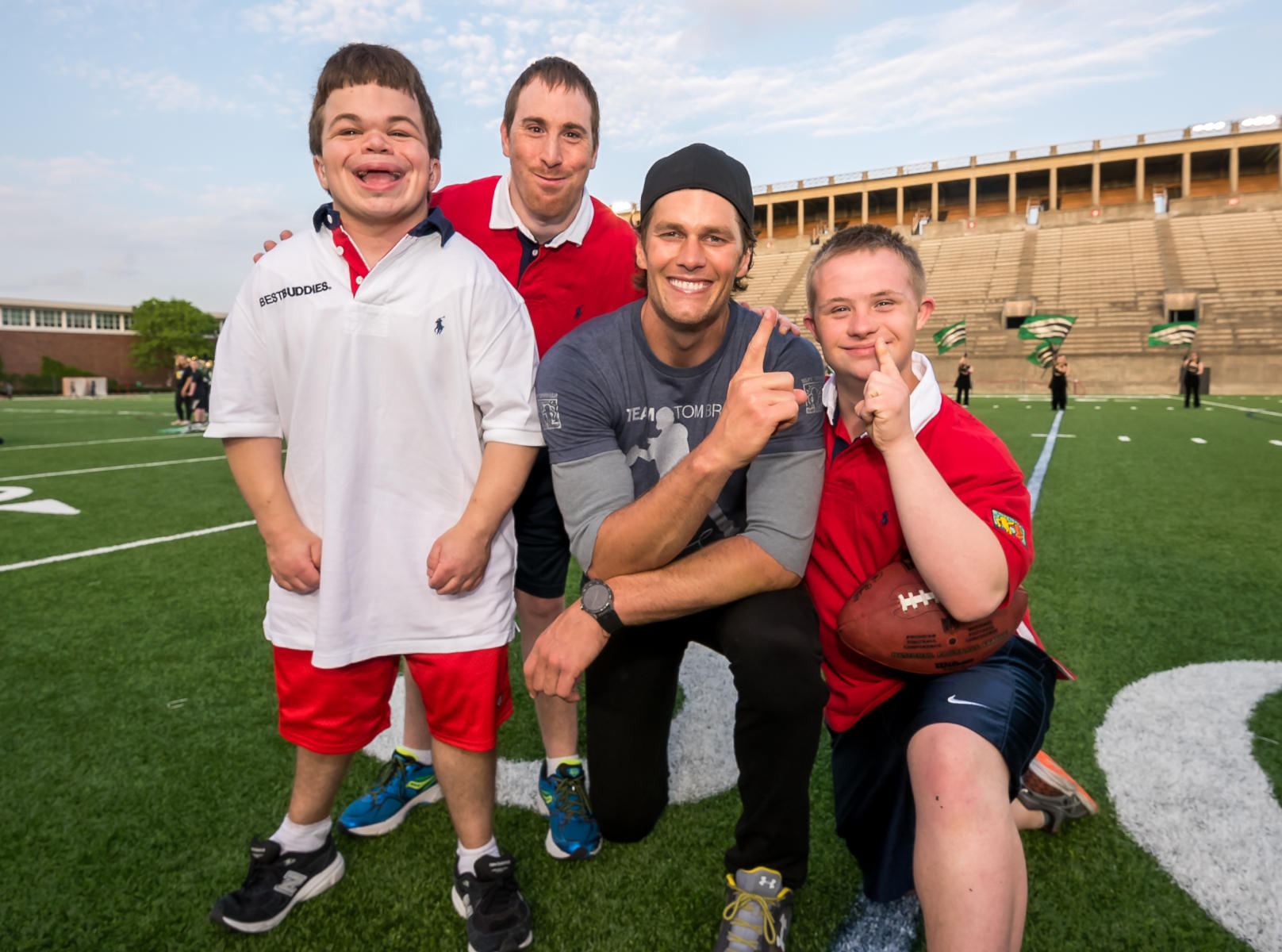 Tom Brady with Buddies 