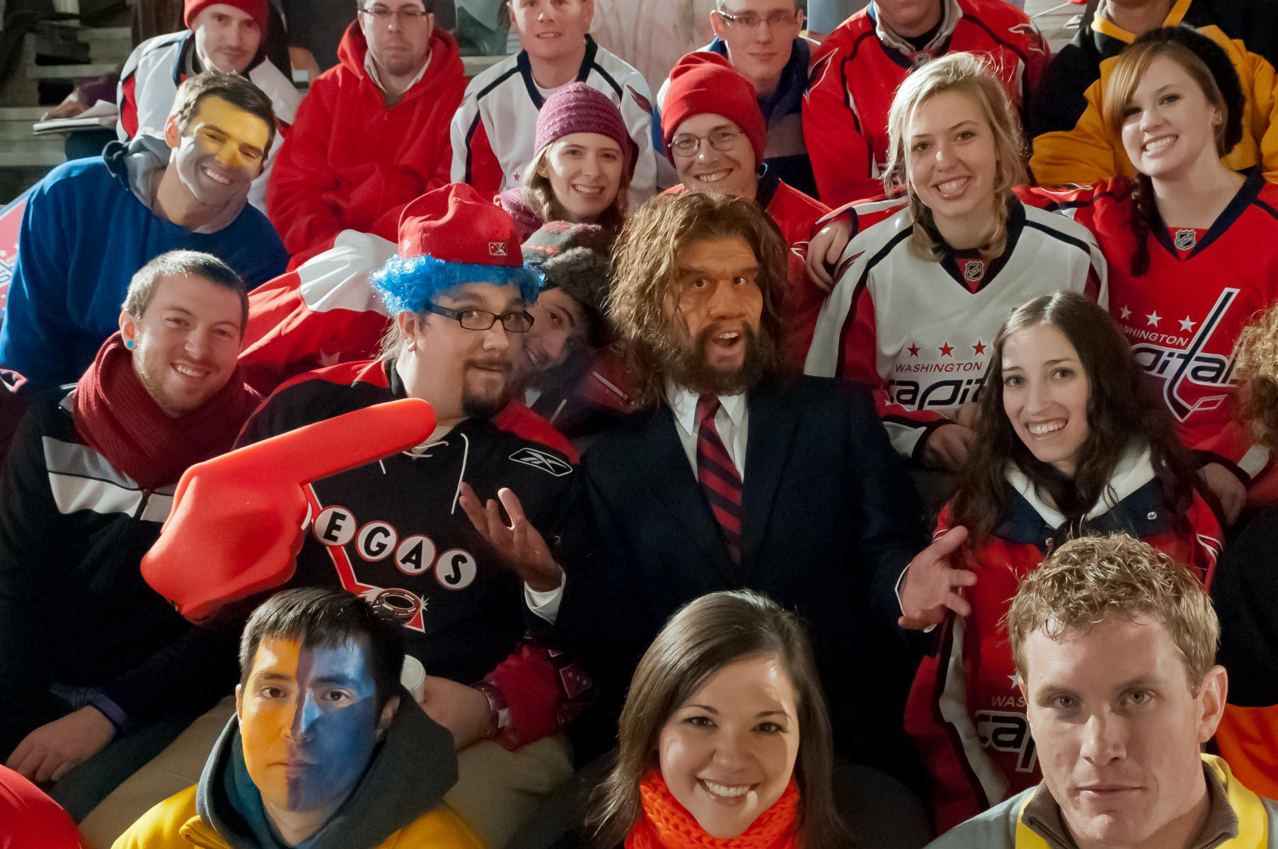 GEICO Caveman with Extras