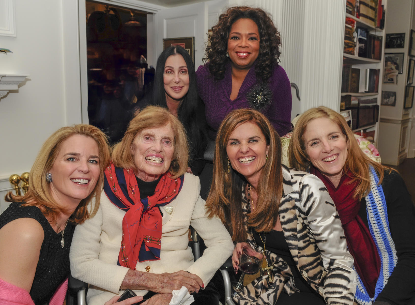 Eunice Shriver and friends